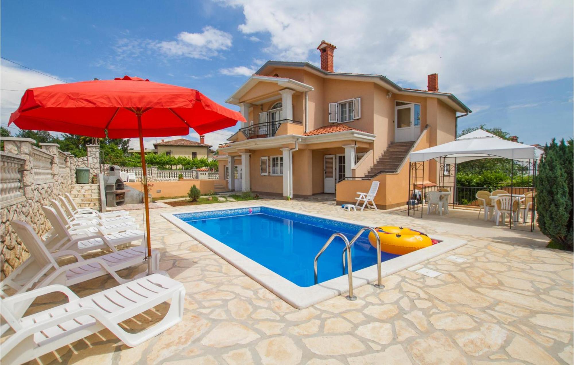 Gorgeous Home In Labin With Outdoor Swimming Pool Kültér fotó
