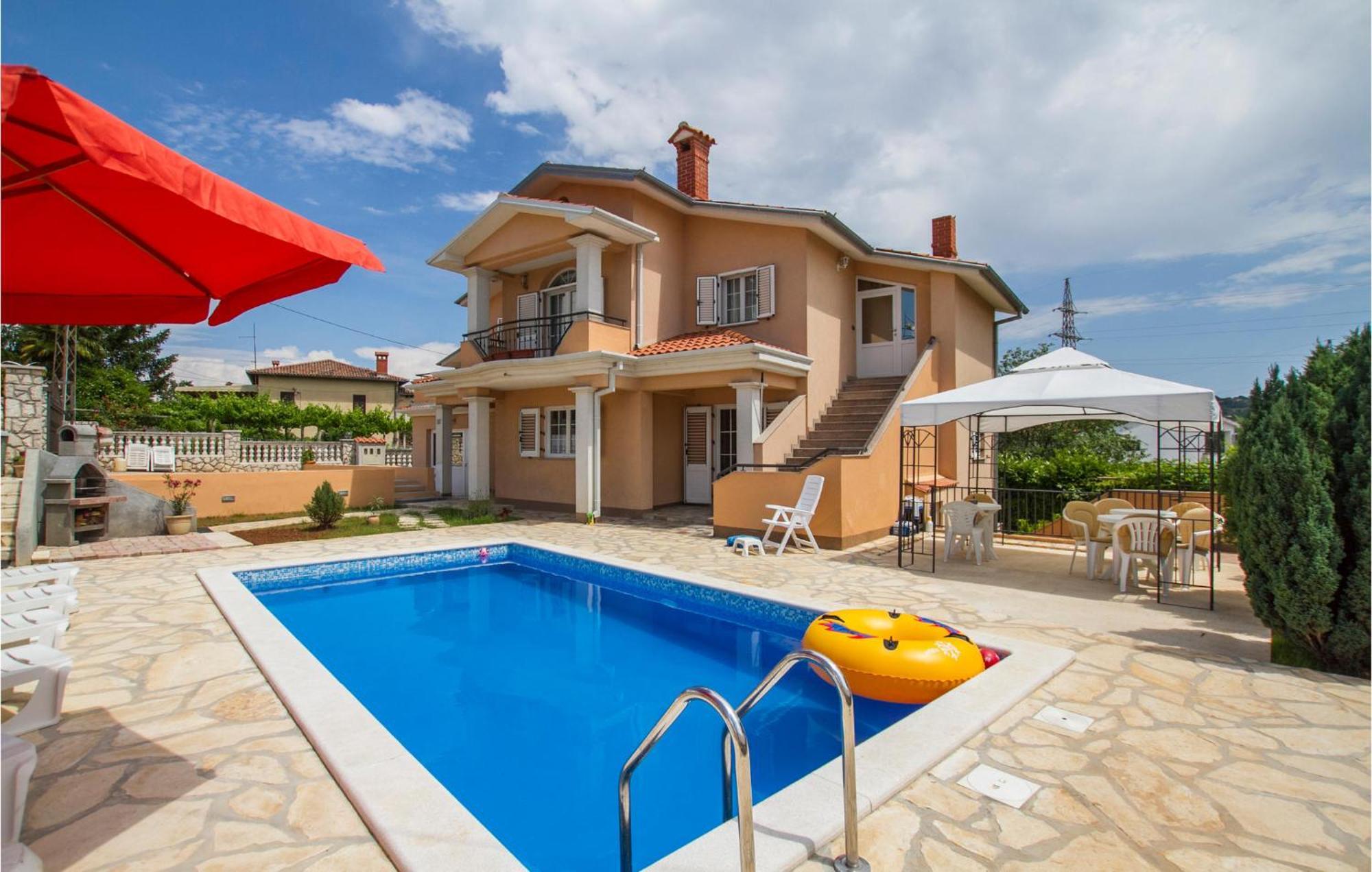 Gorgeous Home In Labin With Outdoor Swimming Pool Kültér fotó